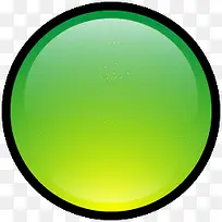 空白按钮绿色图标