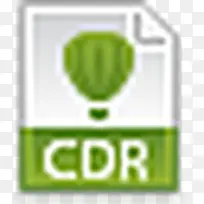 文件扩展名cdr图标