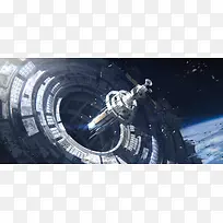 宇宙空间站星际飞船