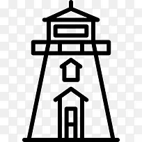 阿里塞格加拿大灯塔图标