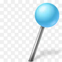 分子球赖特蔚蓝远景图标记图标