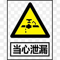 当心泄漏图片下载页面_图片编号9000510-PNG素材网