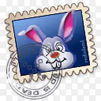 小兔兔邮票