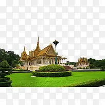 柬埔寨唯美金边皇宫