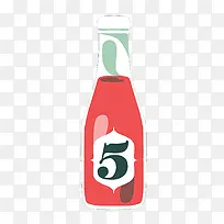 一瓶5号番茄酱