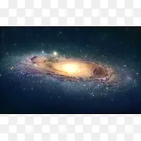 宇宙中的银河系海报背景