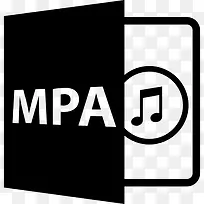 MPa的开放文件格式图标