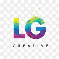 免抠彩色LG品牌logo