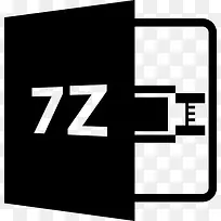 7z文件格式符号图标