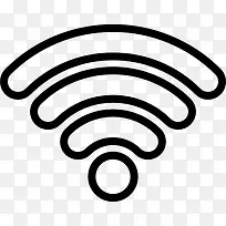 WiFi信号轮廓图标