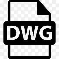 DWG文件格式的变体图标