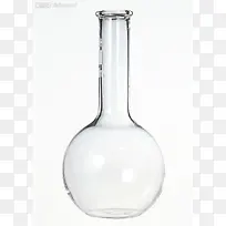 白色透明化学圆底烧杯