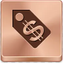 银行账户bronze-button-icons