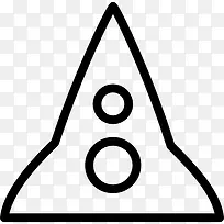 三角火箭大纲符号图标