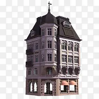 欧洲别墅模型