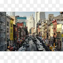 中国香港城市街道