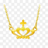 十字架黄金项链
