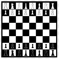 黑白国际象棋盘