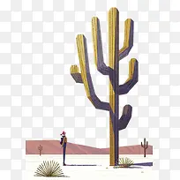 沙漠-巨型仙人掌
