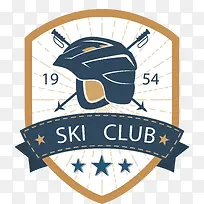 冬季滑雪俱乐部标签