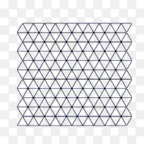 矢量黑色正三角形立体透视网格