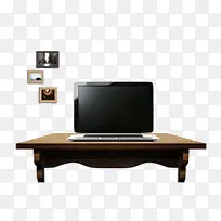 电脑电脑桌照片墙