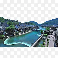 凤凰古城全景大图