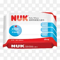 NUK湿纸巾