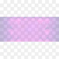 粉紫色模糊三角形海报