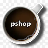 pshop办公室的咖啡PNG图标