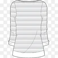 条纹服装创意设计图