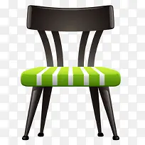 绿色餐厅椅