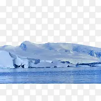 南极雪风景