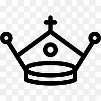 王冠与跨中图标