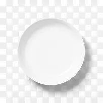 白色西餐餐盘