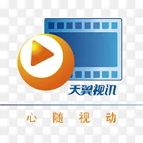 天翼视讯logo