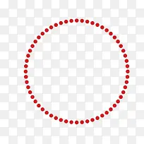 红色圆圈的图腾