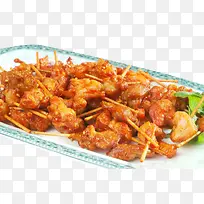 麻辣小吃牙签肉