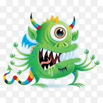绿色怪兽