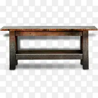 木质古老桌子