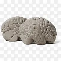 大脑石雕