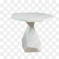 白色瓷砖桌椅
