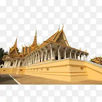 柬埔寨著名金边皇宫