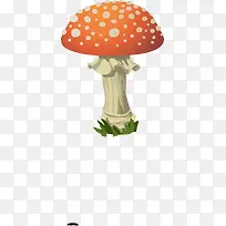 有裙摆的蘑菇