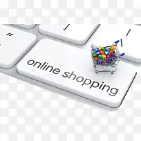 网络购物网购键盘按键