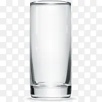 玻璃杯水杯矢量图