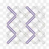 紫色缝纫线