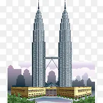 新加坡双子星大厦
