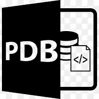 PDB文件格式符号图标