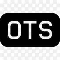 OTS文件黑色圆角矩形界面符号图标
